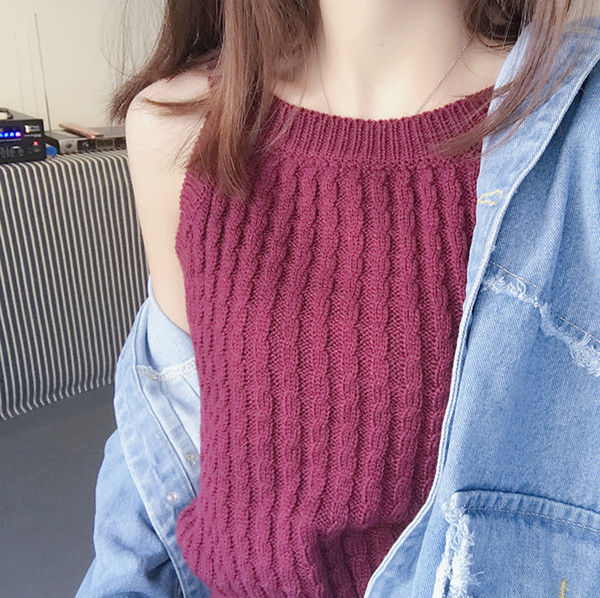 αθλητισμός Πλεκτά γυναικών κομψό πουκάμισο