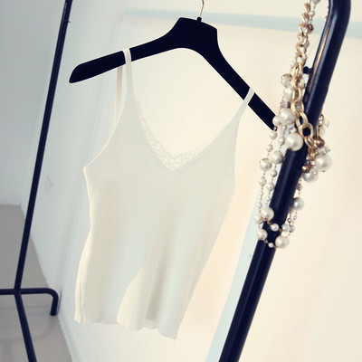 αθλητικά Γυναικεία κορυφές με δαντέλα σε πέντε χρώματα