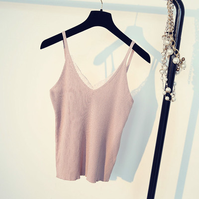 αθλητικά Γυναικεία κορυφές με δαντέλα σε πέντε χρώματα