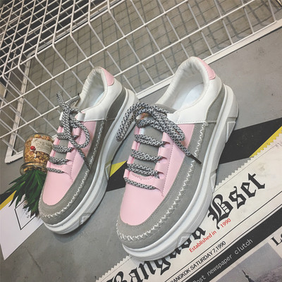 Άνετα γυναικεία παπούτσια σε τρία χρώματα με ψηλά πέλματα