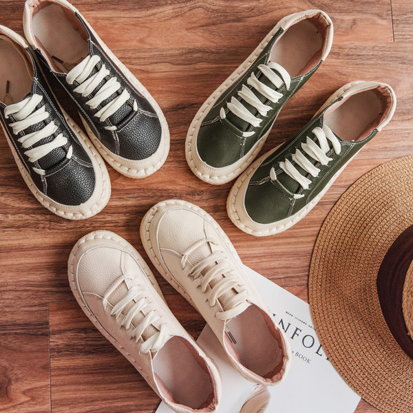 Спортни дамски обувки в три цвята подходящи за ежедневието 