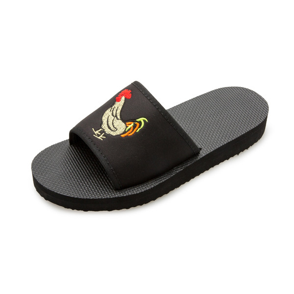 Уникални дамски чехли с апликация 