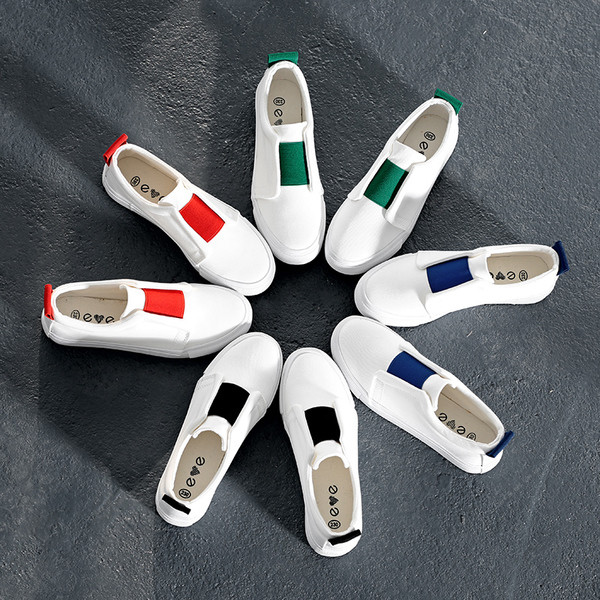 Πολύ άνετα γυναικεία αθλητικά πάνινα παπούτσια χωρίς κορδόνια