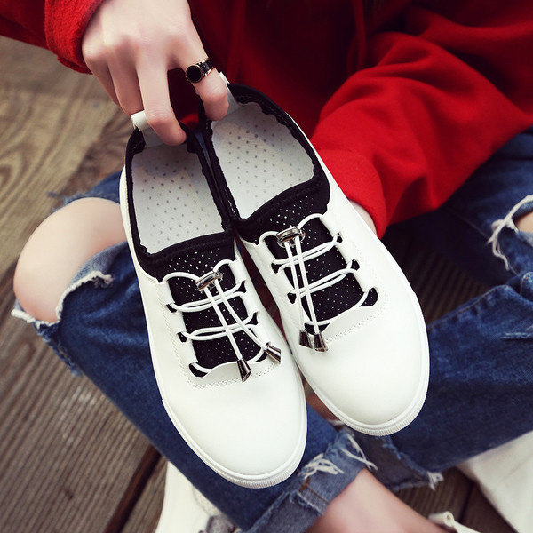 Много интересни дамски ежедневни обувки с ластик вместо връзки