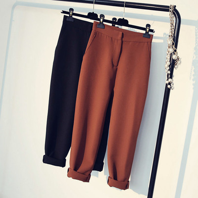 Дамски елегантни панталони - шалвари в 2 цвята