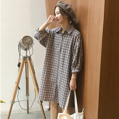 Супер модерна дамска дълга риза 