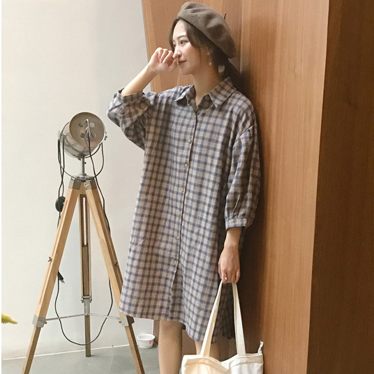 Супер модерна дамска дълга риза 