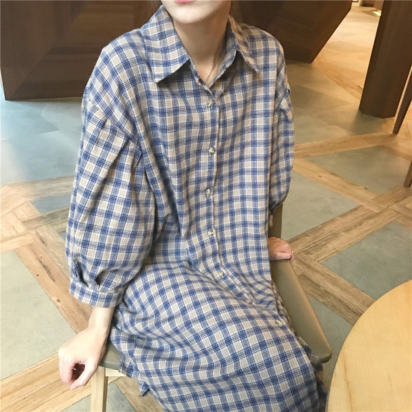 Супер модерна дамска дълга риза 