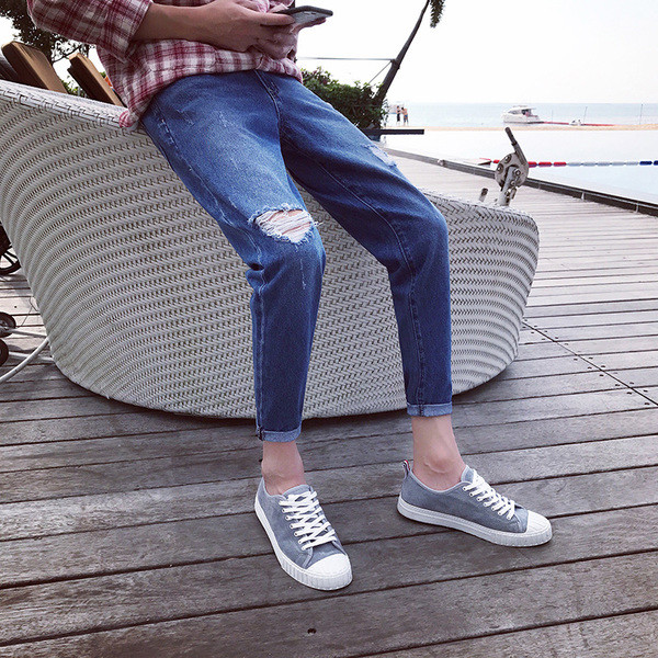 τζιν Μοναδικά κομψά ανδρών 7/8 κατάλληλο για τις ζεστές μέρες του καλοκαιριού