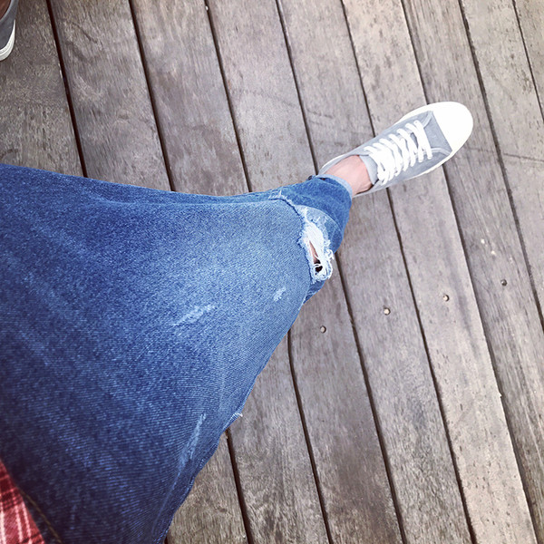 τζιν Μοναδικά κομψά ανδρών 7/8 κατάλληλο για τις ζεστές μέρες του καλοκαιριού