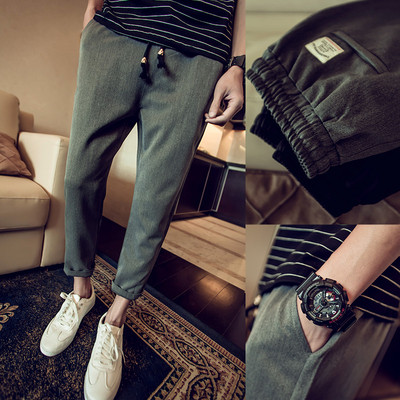 Ανδρικά παντελόνια - κομψό και casual στυλ σε 2 χρώματα