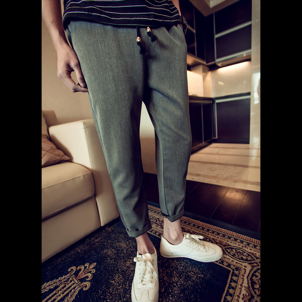 Ανδρικά παντελόνια - κομψό και casual στυλ σε 2 χρώματα