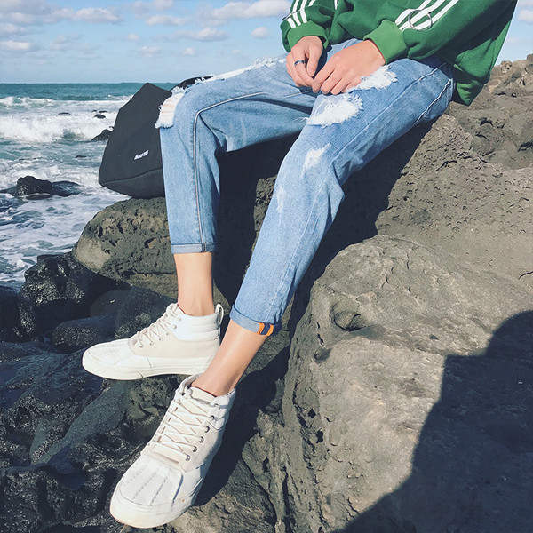 Μεγάλη τζιν περιστασιακή ανδρών