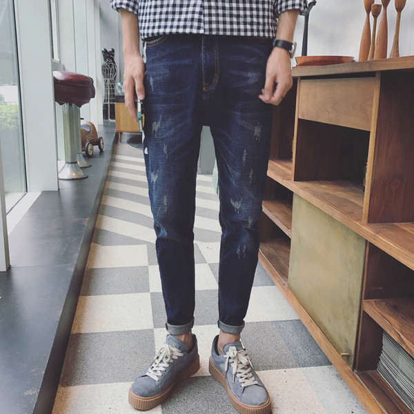 παντελόνια τζιν Chic ανδρών με την εφαρμογή