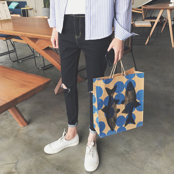 Нов модел модерни дамски "slim fit" дънки