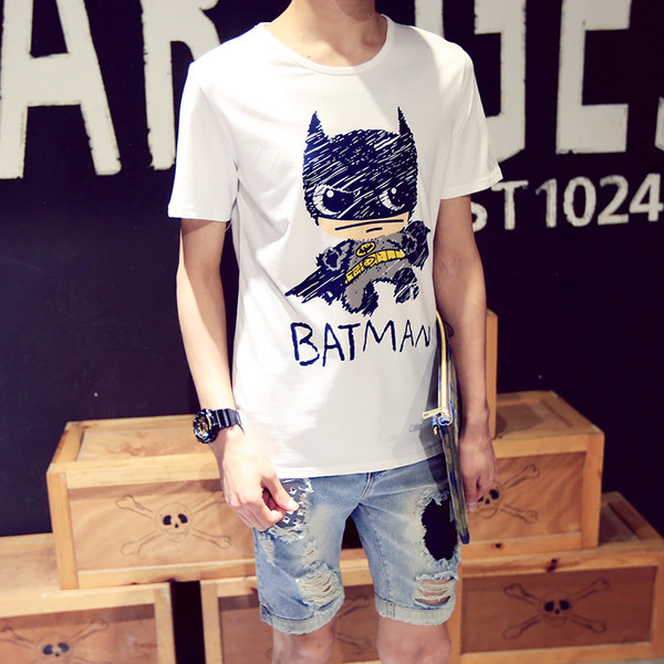 Нов модел мъжка тениска различни модели с интересни анимирани апликации