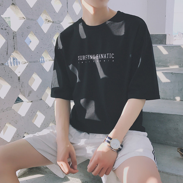 αντρικά πουκάμισα με κοντά μανίκια και εκτύπωσης