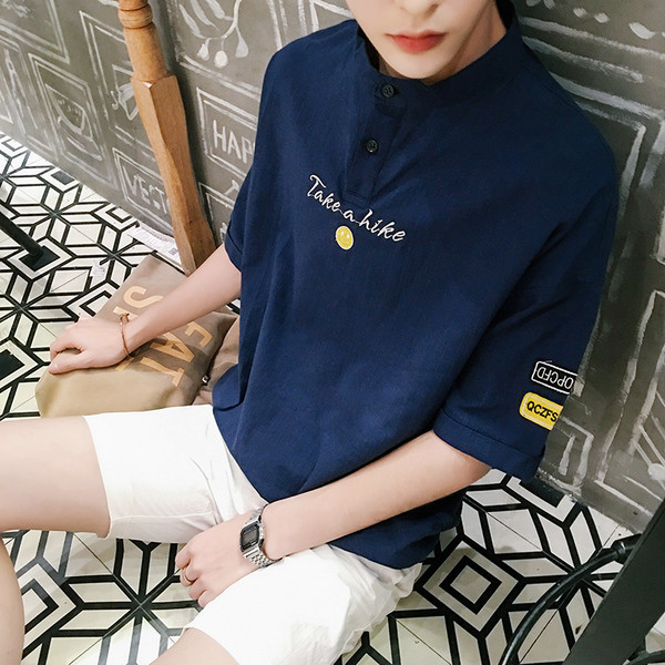 Страхотна мъжка дълга тениска в няколко цвята 