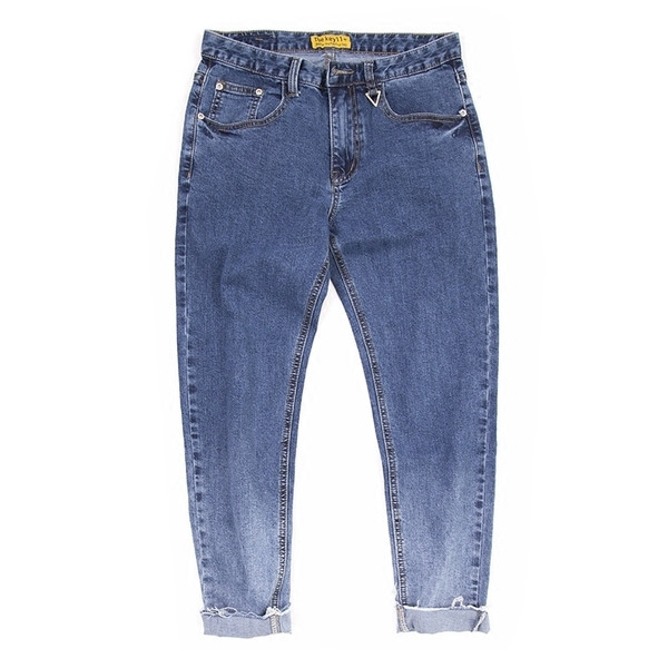 Нови модерни мъжки дънки стил 7/8