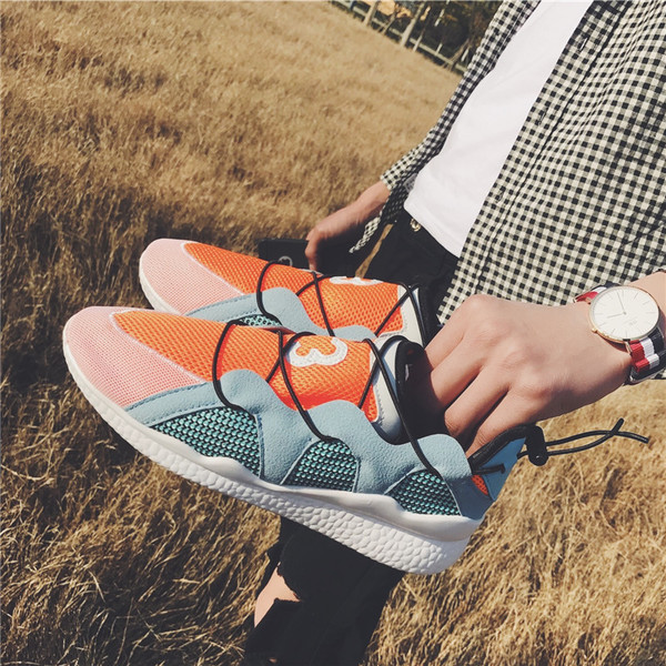 Ежедневни дишащи мъжки спортни обувки