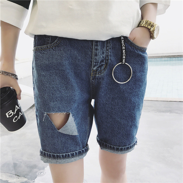 Страхотни мъжки къси дънки в ретро стил