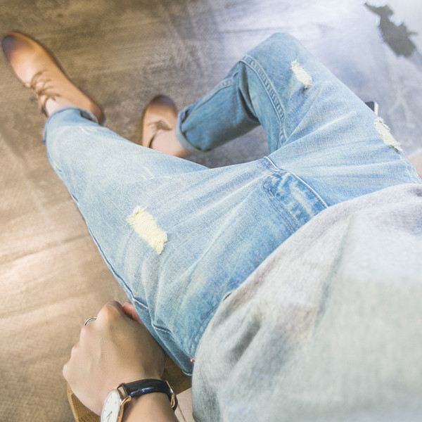 παντελόνι τζιν Νέα πολλών σύγχρονων ανδρών «slim fit“”