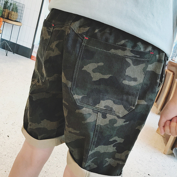 Мъжки ежедневни камофлажни къси панталони