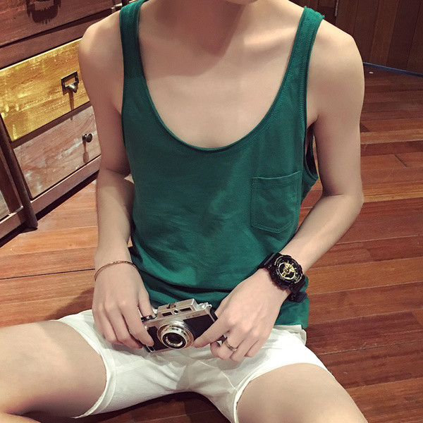 Дълъг мъжки спортен потник в много цветове