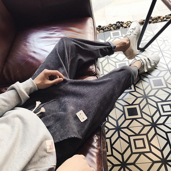 Страхотни мъжки ежедневни пролетни шалвари тип 7/8