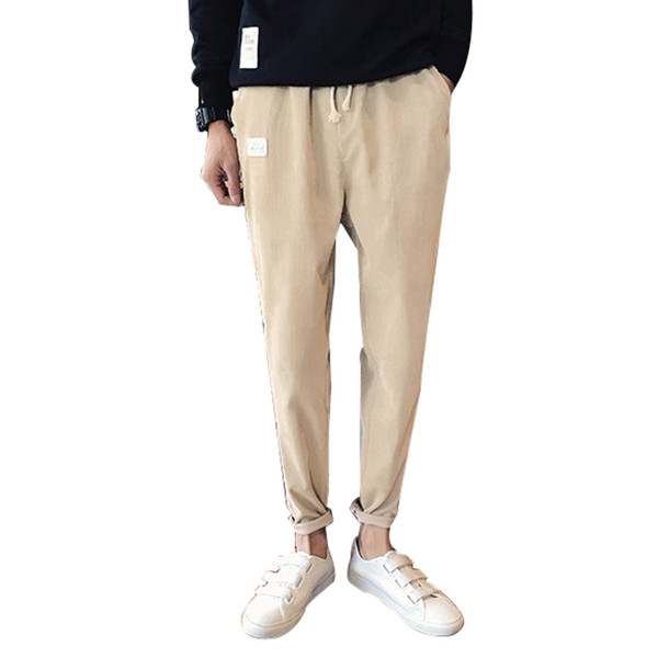 Страхотни мъжки ежедневни пролетни шалвари тип 7/8