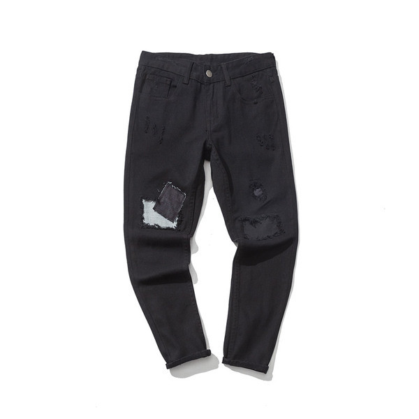 τζιν μαύρο παντελόνι νέο μοντέλο shalvaresti ανδρών