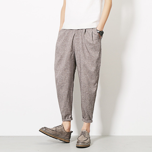 Ежедневен шалварест мъжки панталон 