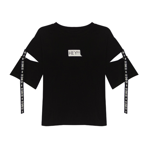 Екстравагантна дамска дълга блуза с широк ръкав