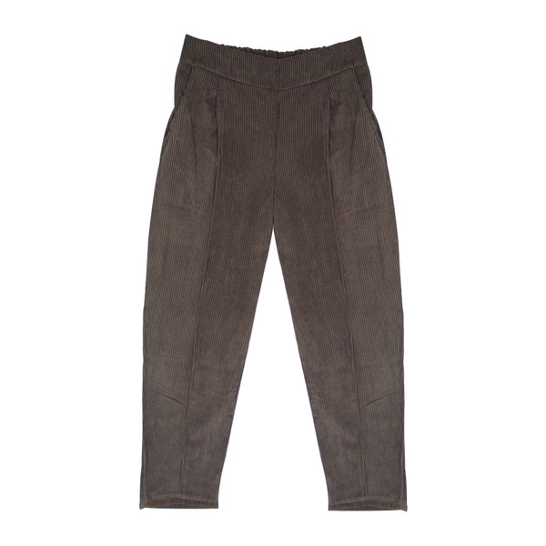 Женски шалварест кадифен ежедневен панталон