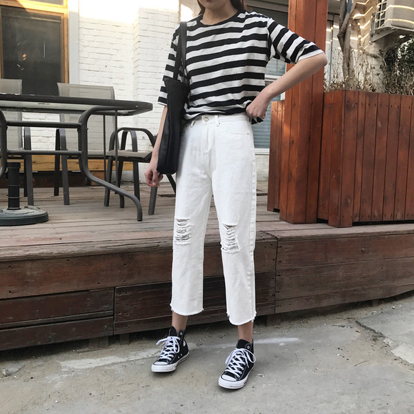 Μαύρα  γυναικέια παντελόνια τζιν