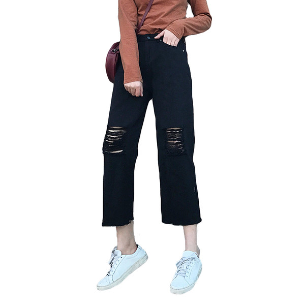 Μαύρα  γυναικέια παντελόνια τζιν