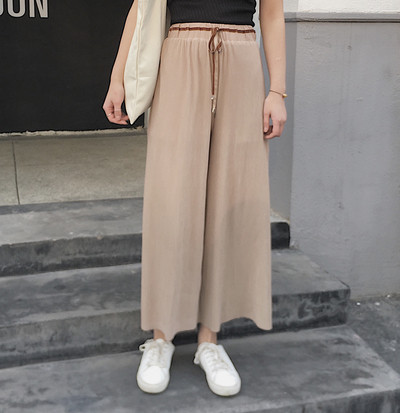 Καθημερινά κυρίες τύπου ευρύ παντελόνι πόδι 7/8