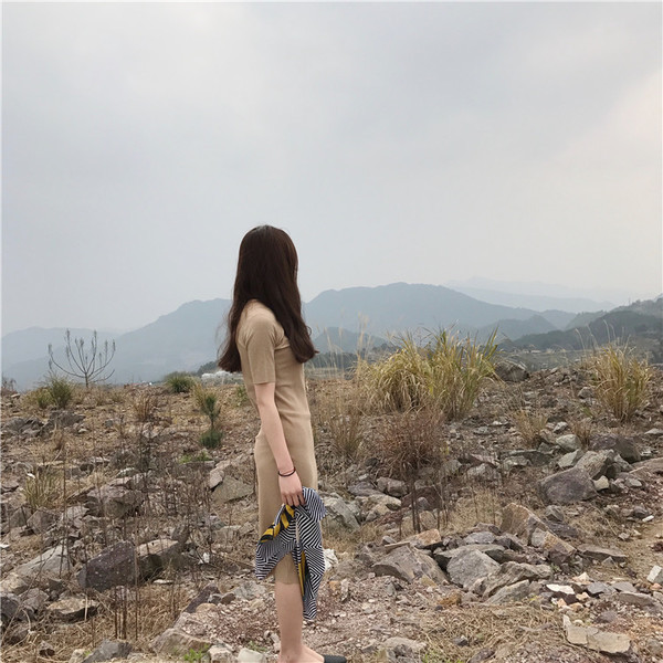 Μια μεγάλη καθημερινή κυρίες φόρεμα