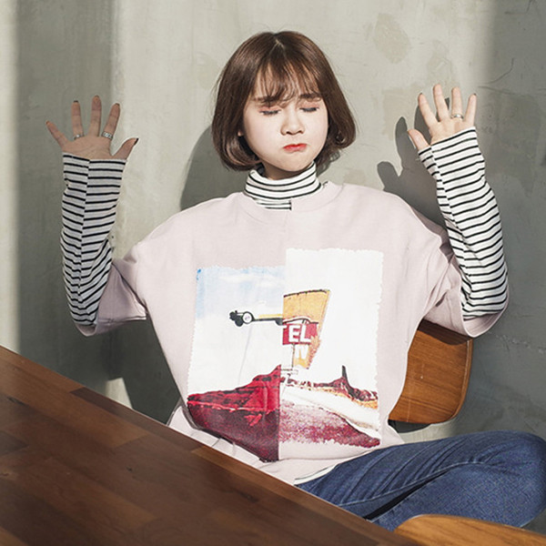 Дълга женска тениска с къс ръкав тип туника