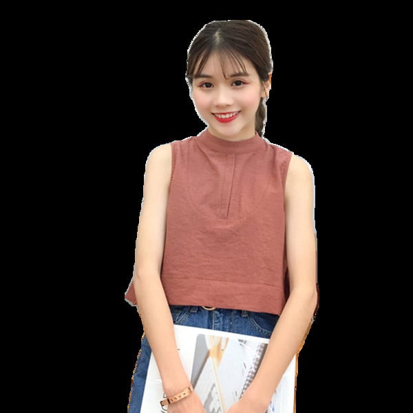 Къс дамски изчистен потник