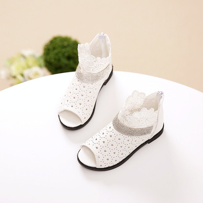 Μεγάλη girly σανδάλια σε τρία χρώματα