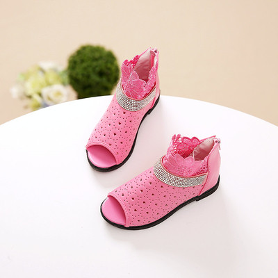 Μεγάλη girly σανδάλια σε τρία χρώματα