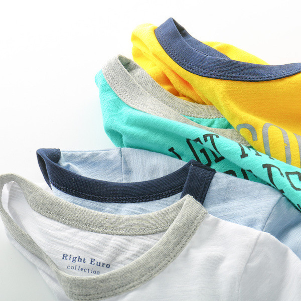 Различни видове детски тениски за момчета