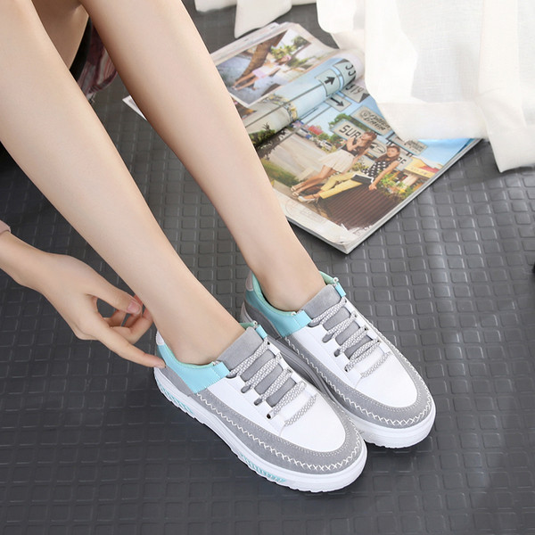 Φοβερά casual γυναικεία παπούτσια με ψηλά πέλματα