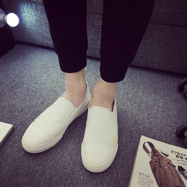 Ανδρικά αθλητικά-κομψά δερμάτινη μοκασίνια 