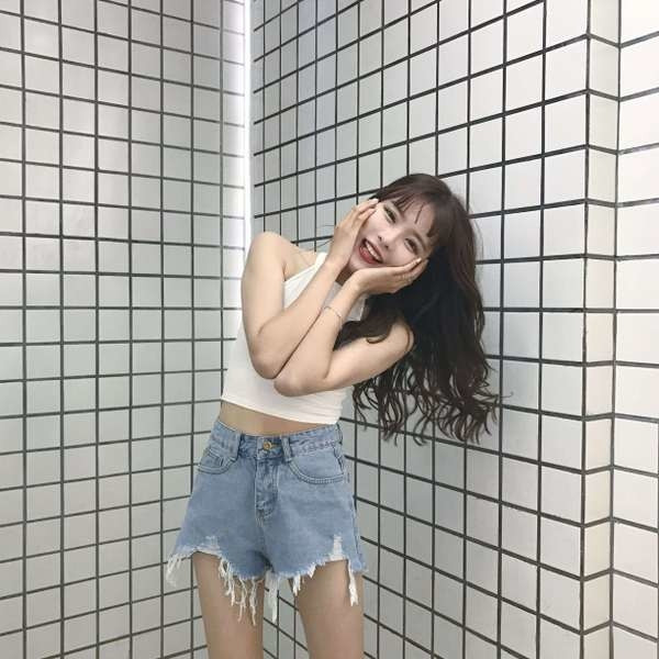 σορτς Μοναδικό κυρίες με κρόσσια και ευρύ πόδι