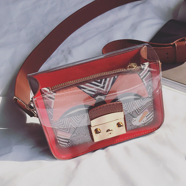 Μαλακό μίνι χαρτοφυλακίου τύπου τσάντα με μακριά λαβή ώμου