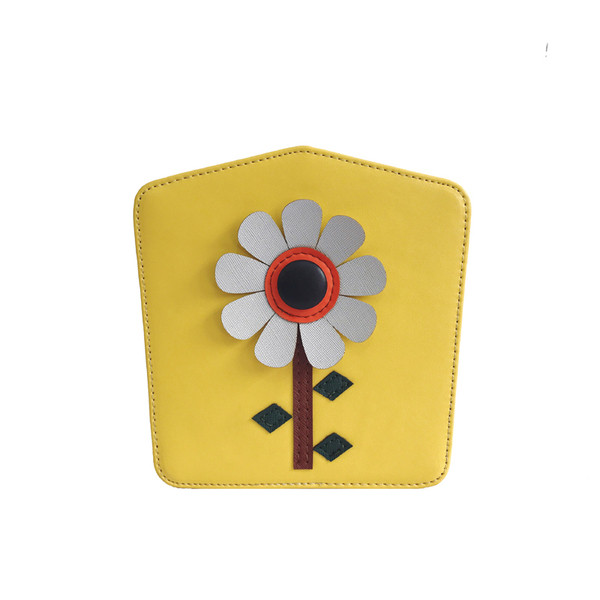 Трицветна дамска спортно-елегантна малка чанта с дълга дръжка през рамо