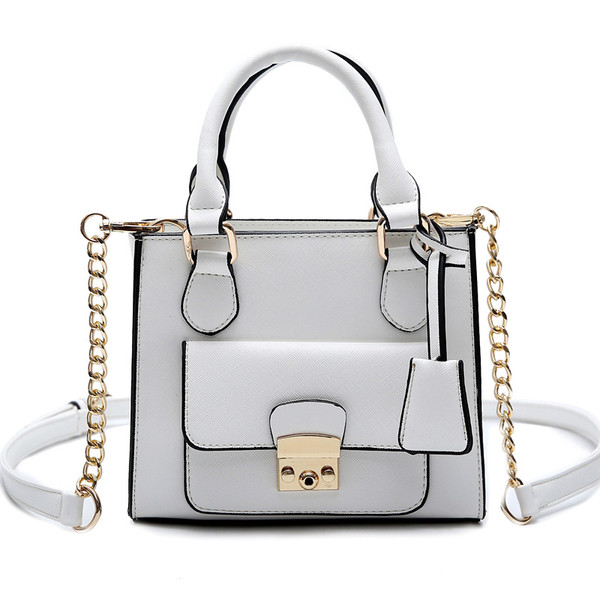 Ежедневна дамска кожена чанта подходяща да се носи както в ръка така и през рамо