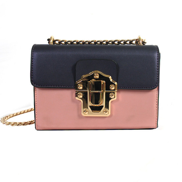 Дамска малка чантичка с дълга дръжка за през рамо тип куфарче